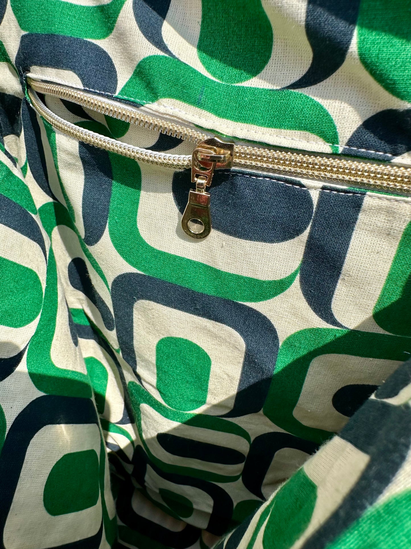 Le tote bag vert